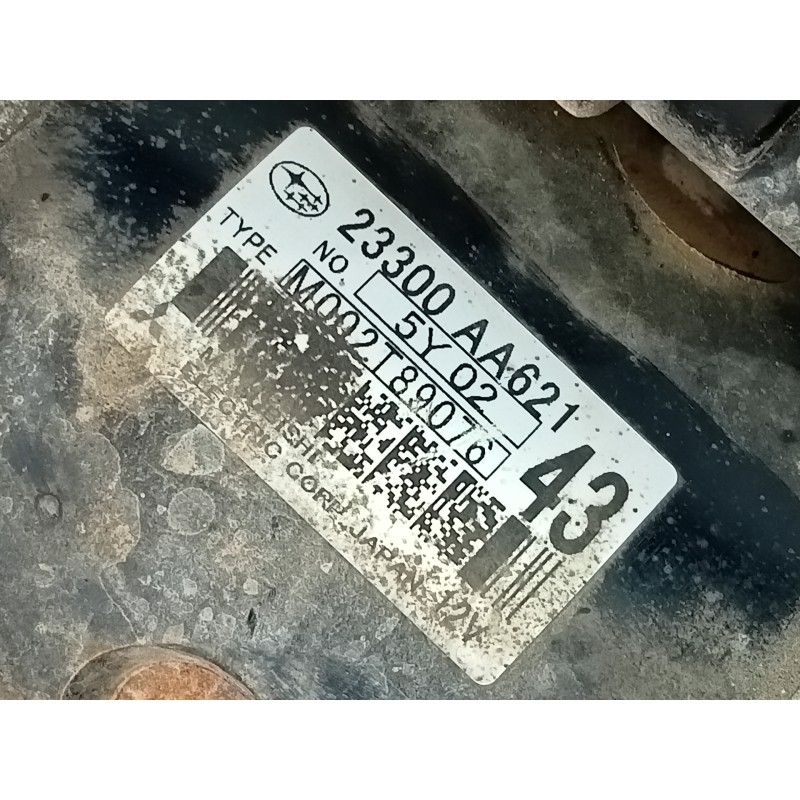 Recambio de motor arranque para subaru xv exclusive referencia OEM IAM 23300AA621  