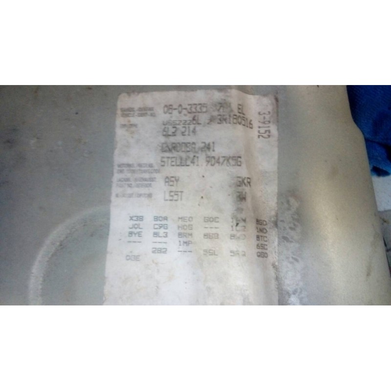 seat cordoba berlina (6l2) del año 2003