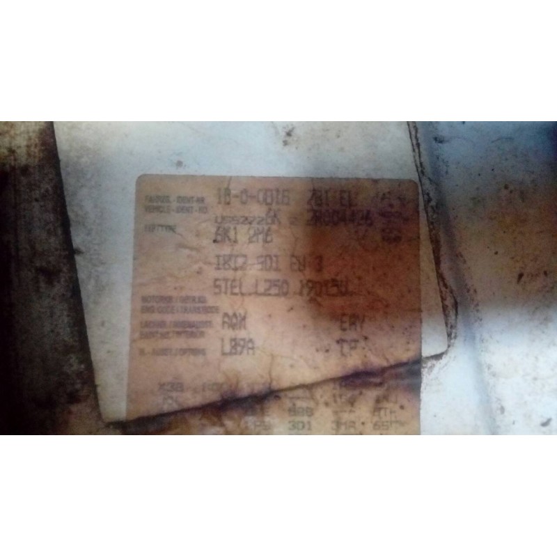 seat ibiza (6k1) del año 2001