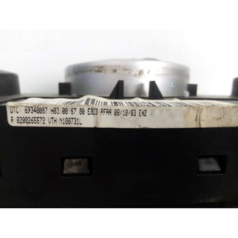 Recambio de mando climatizador para renault scenic ii 1.9 dci diesel referencia OEM IAM 69340007 8200265572 E2-A1-43-2