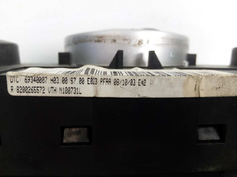 Recambio de mando climatizador para renault scenic ii 1.9 dci diesel referencia OEM IAM 69340007 8200265572 E2-A1-43-2