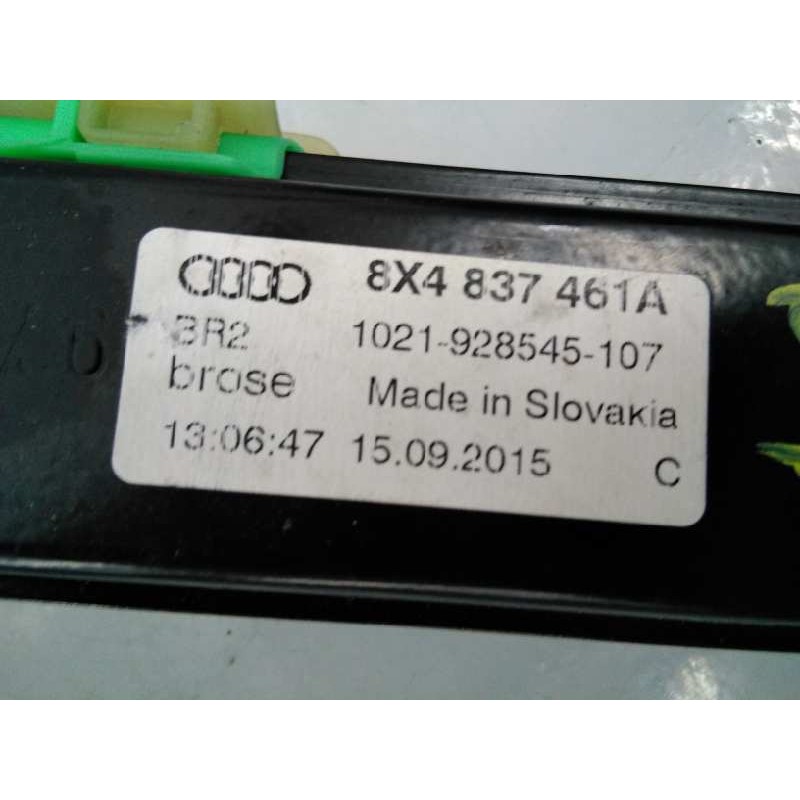Recambio de elevalunas delantero izquierdo para audi a1 sportback (8xf) attracted referencia OEM IAM 8X4837461A  E1-B6-20-4