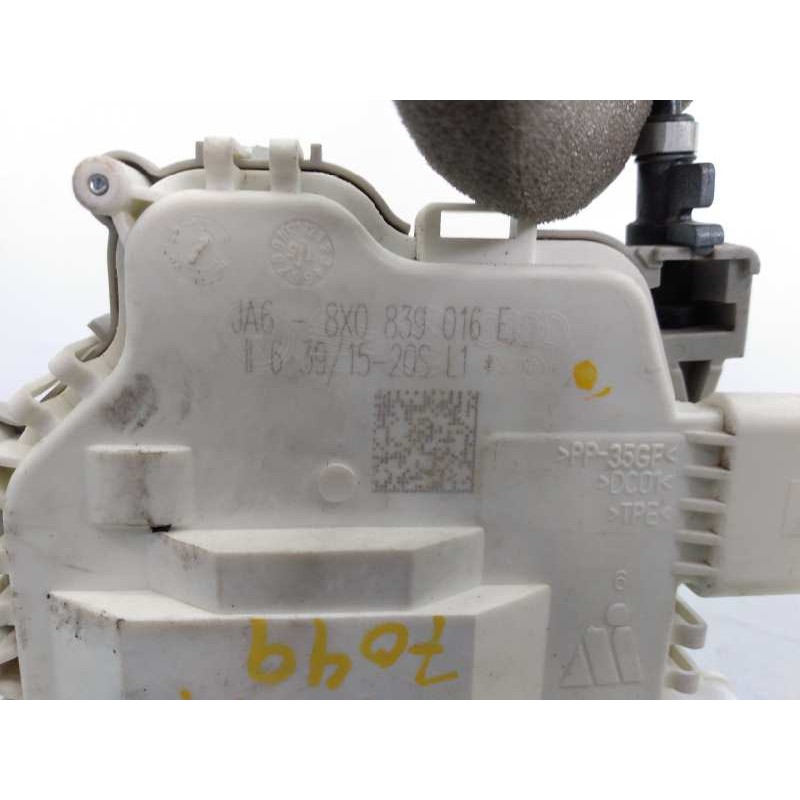 Recambio de cerradura puerta trasera derecha para audi a1 sportback (8xf) attracted referencia OEM IAM JA68X0839016E  E1-B6-52-2