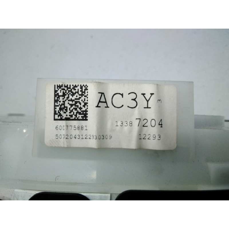 Recambio de cuadro instrumentos para opel astra j lim. enjoy referencia OEM IAM 13387204 769317420U E3-A5-34-1