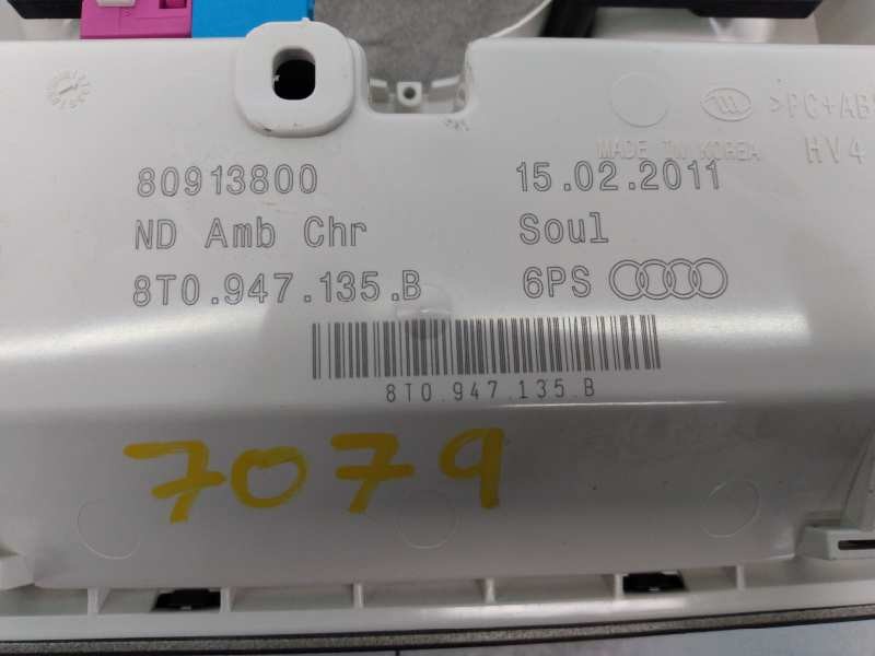 Recambio de luz interior para audi a5 sportback (8t) 2.0 tdi quattro (125kw) referencia OEM IAM 8T0947135B 80913800 E2-A1-7-8