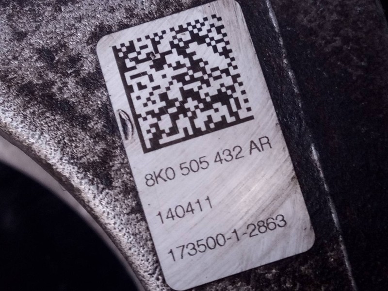 Recambio de mangueta trasera izquierda para audi a5 sportback (8t) 2.0 tdi quattro (125kw) referencia OEM IAM 8K0505432AR  