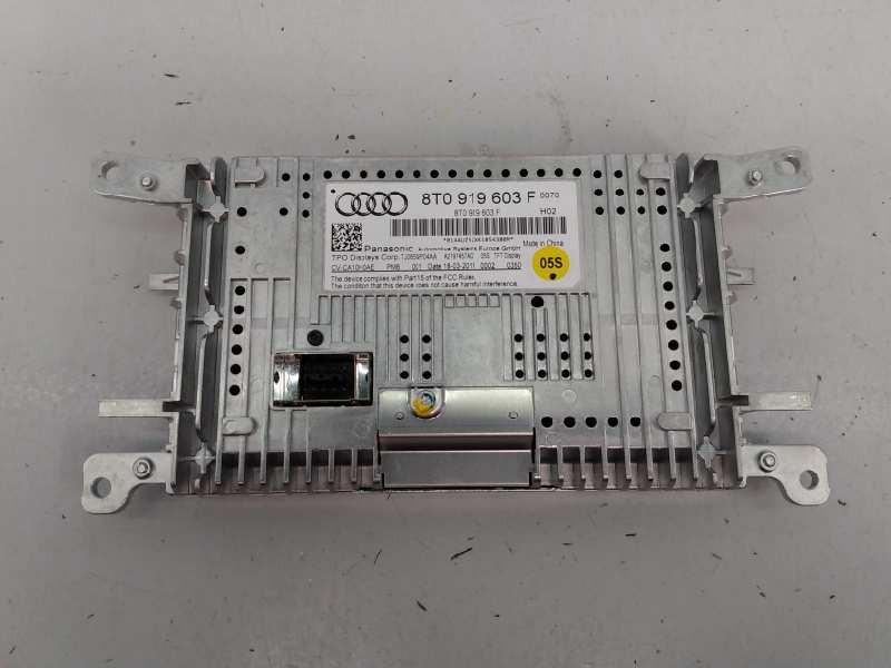 Recambio de pantalla multifuncion para audi a5 sportback (8t) 2.0 tdi quattro (125kw) referencia OEM IAM 8T0919603F  E2-A1-7-8