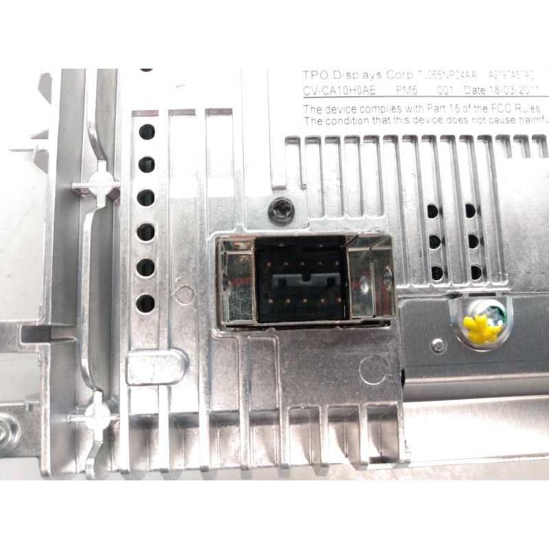 Recambio de pantalla multifuncion para audi a5 sportback (8t) 2.0 tdi quattro (125kw) referencia OEM IAM 8T0919603F  E2-A1-7-8