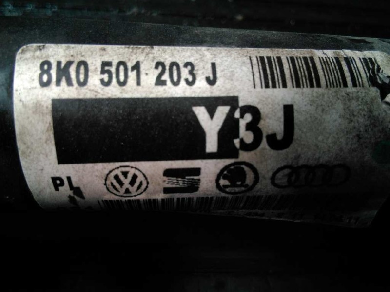 Recambio de transmision trasera derecha para audi a5 sportback (8t) 2.0 tdi quattro (125kw) referencia OEM IAM 8K0501203J  P1-A6