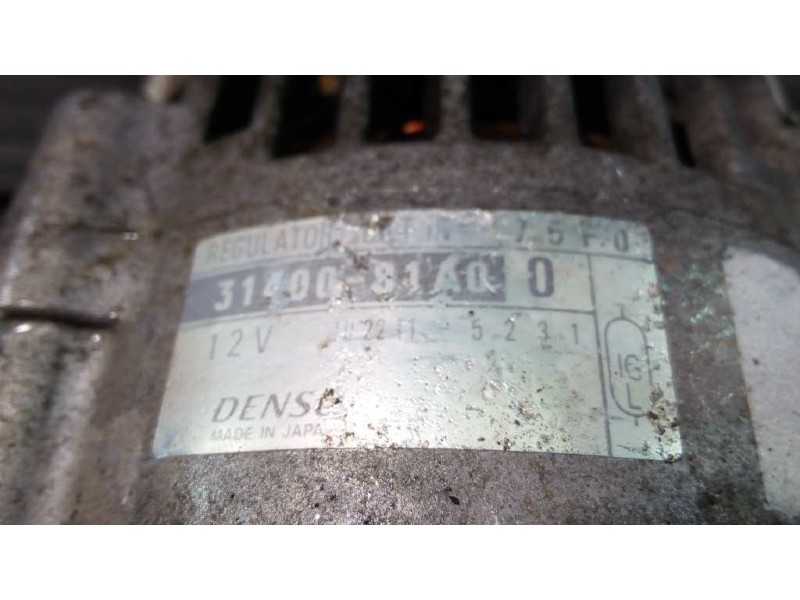 Recambio de alternador para suzuki jimny sn (fj) techo metálico referencia OEM IAM 3140081A00  P3-A4-19-4