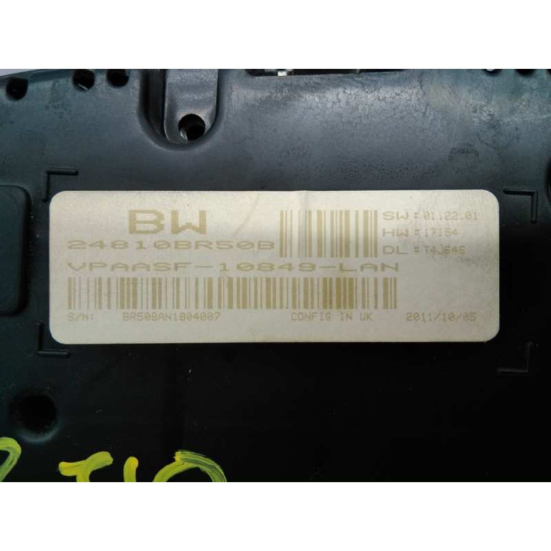 Recambio de cuadro instrumentos para nissan qashqai (j10) tekna referencia OEM IAM 24810BR50B 10849 E3-B4-31-4