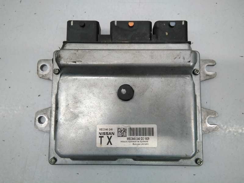 Recambio de centralita motor uce para nissan qashqai (j10) tekna referencia OEM IAM MEC940240 MEC940240D21929 E3-B4-31-4