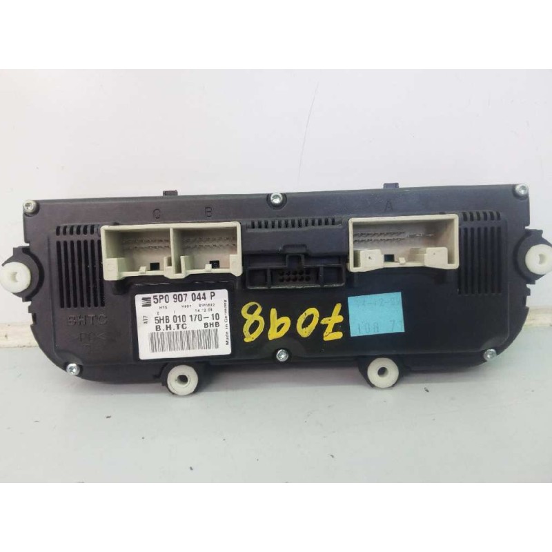 Recambio de mando climatizador para seat altea (5p1) last edition referencia OEM IAM 5P0907044P 5HB01017010 E2-A1-13-9