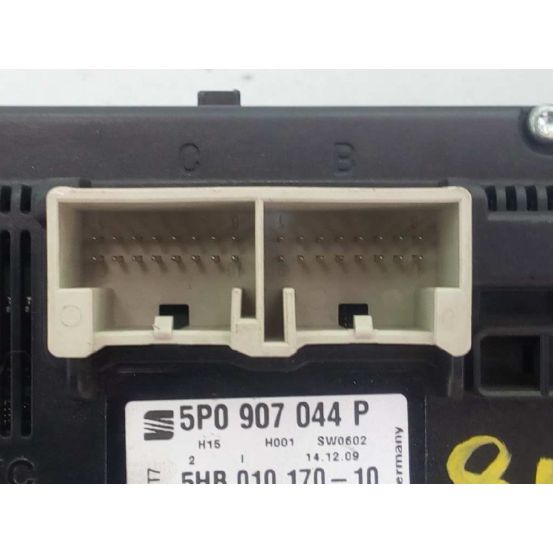 Recambio de mando climatizador para seat altea (5p1) last edition referencia OEM IAM 5P0907044P 5HB01017010 E2-A1-13-9