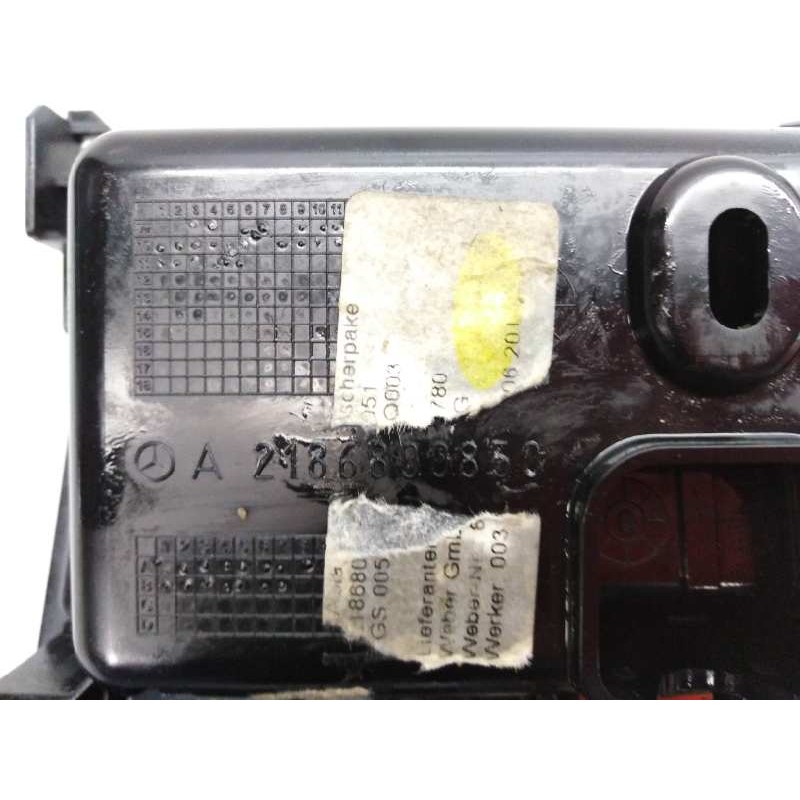 Recambio de cenicero para mercedes-benz clase cls (w218) cls 250 cdi be (218.303) referencia OEM IAM 2186800850  E1-A2-19-2