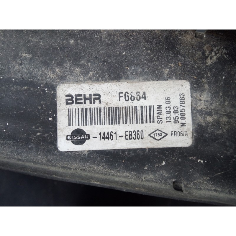Recambio de intercooler para nissan pathfinder (r51) 2.5 dci se referencia OEM IAM 14461EB360  P2-A11-9