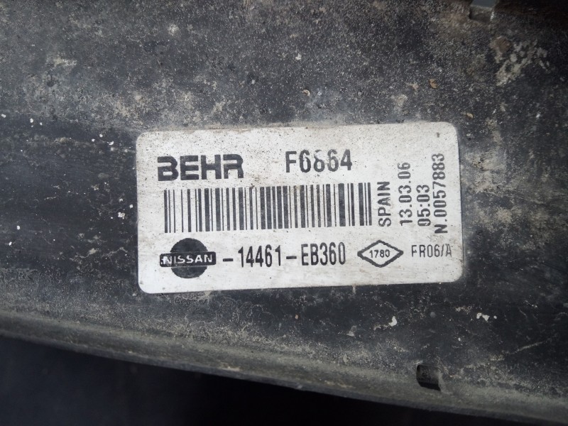 Recambio de intercooler para nissan pathfinder (r51) 2.5 dci se referencia OEM IAM 14461EB360  P2-A11-9