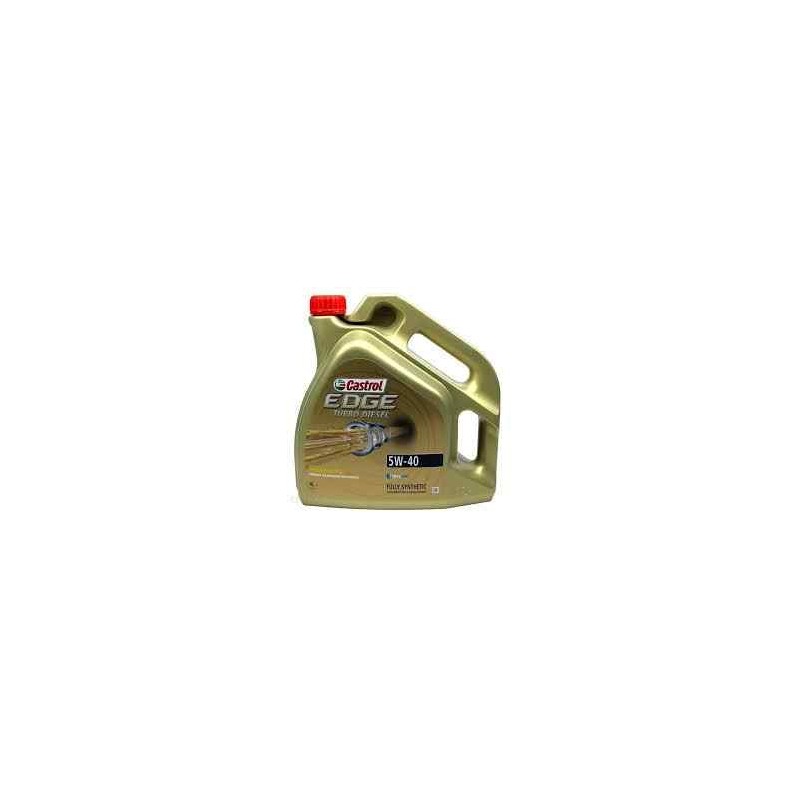 Recambio de aceite motor para universal adit. y aceite castrol 5w40 edge turbo diesel 5 litros. referencia OEM IAM 118503 NUEVO 