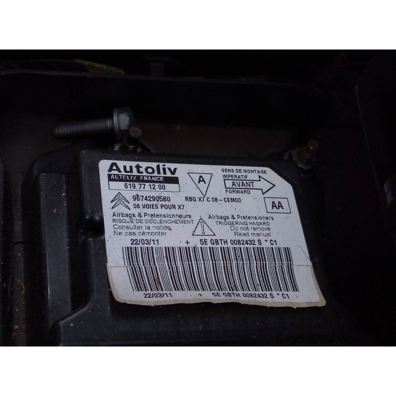 Recambio de kit airbag para citroën c5 berlina exclusive referencia OEM IAM 619771200 8664290580 E1-A4-47-2