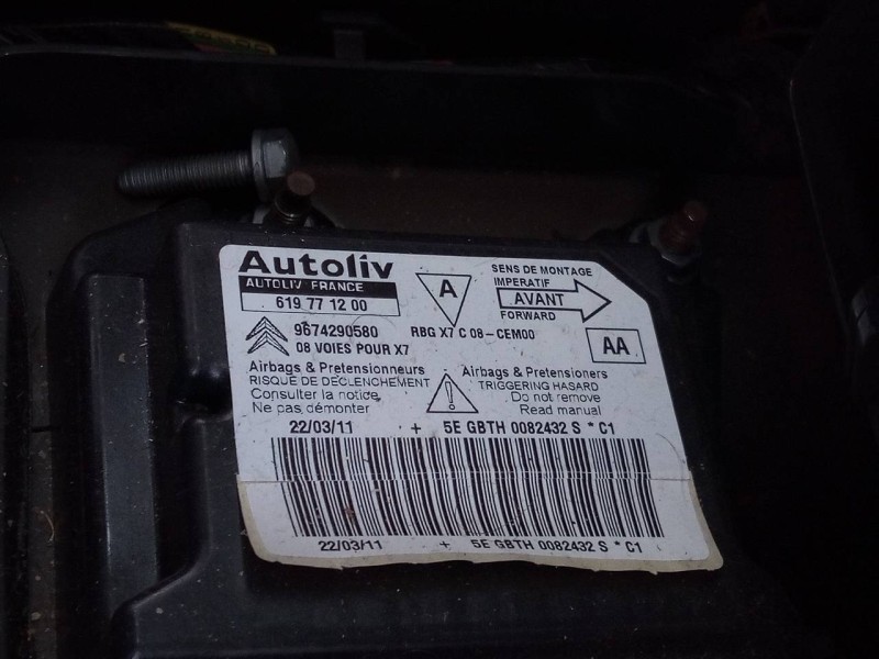 Recambio de kit airbag para citroën c5 berlina exclusive referencia OEM IAM 619771200 8664290580 E1-A4-47-2