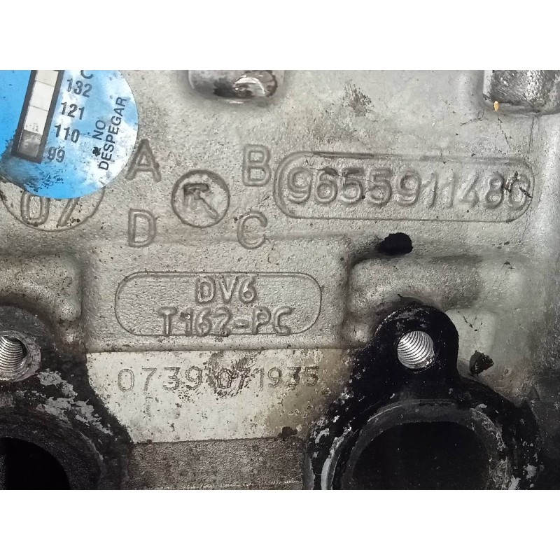 Recambio de culata para citroën c4 berlina collection referencia OEM IAM 0739071935 9655911480 P1-B8-2