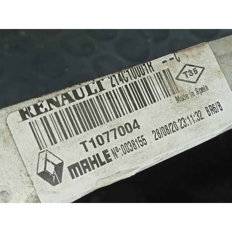 Recambio de radiador aceite para renault master kasten l1h1 ka 2,8t referencia OEM IAM 214C10001R  P2-A4-7