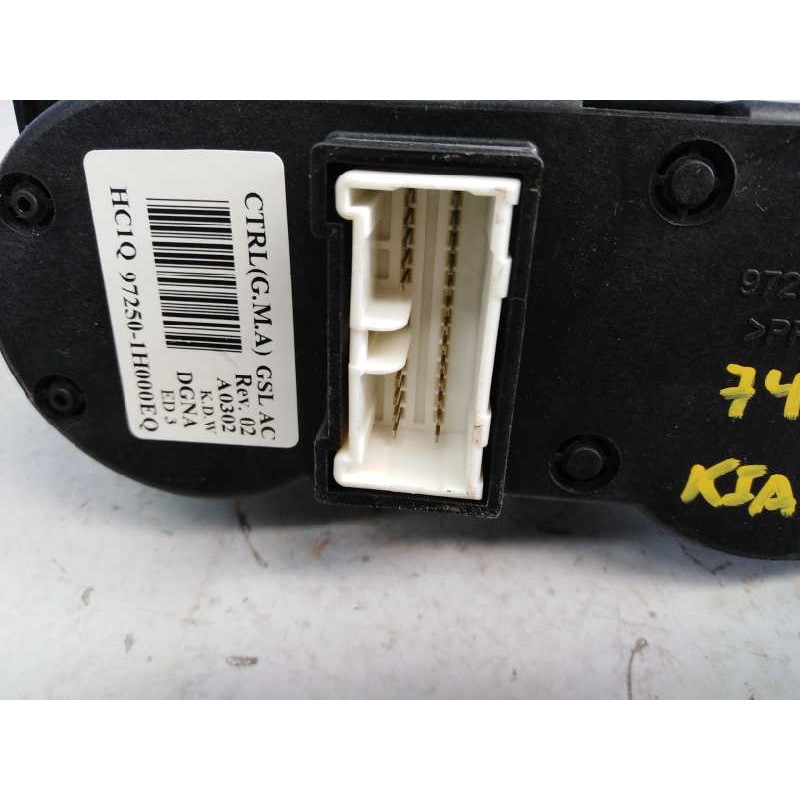 Recambio de mando calefaccion / aire acondicionado para kia cee´d active referencia OEM IAM 972501H501EQ 972501HXXX E3-A3-26-3