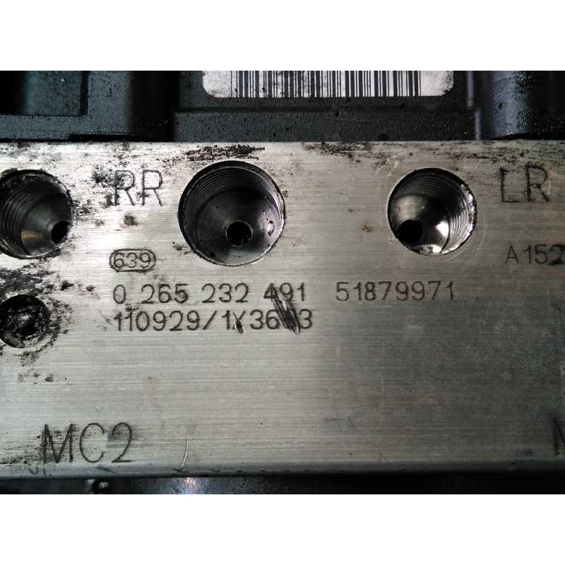 Recambio de abs para peugeot bipper básico referencia OEM IAM 51879971 0265801079 P3-A8-25-2
