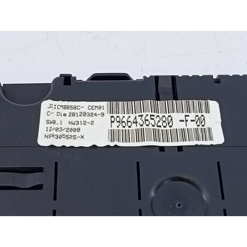 Recambio de cuadro instrumentos para citroën c4 picasso exclusive referencia OEM IAM 9664365280  E3-B2-25-4