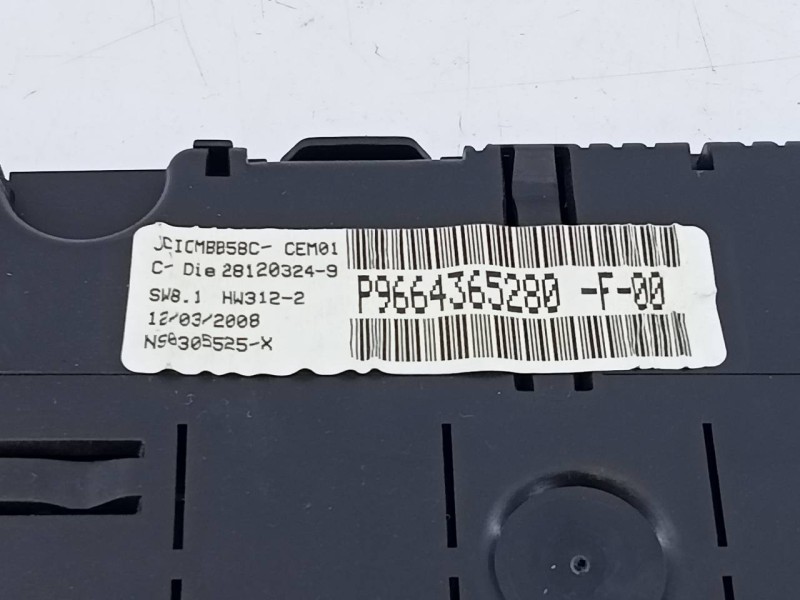 Recambio de cuadro instrumentos para citroën c4 picasso exclusive referencia OEM IAM 9664365280  E3-B2-25-4