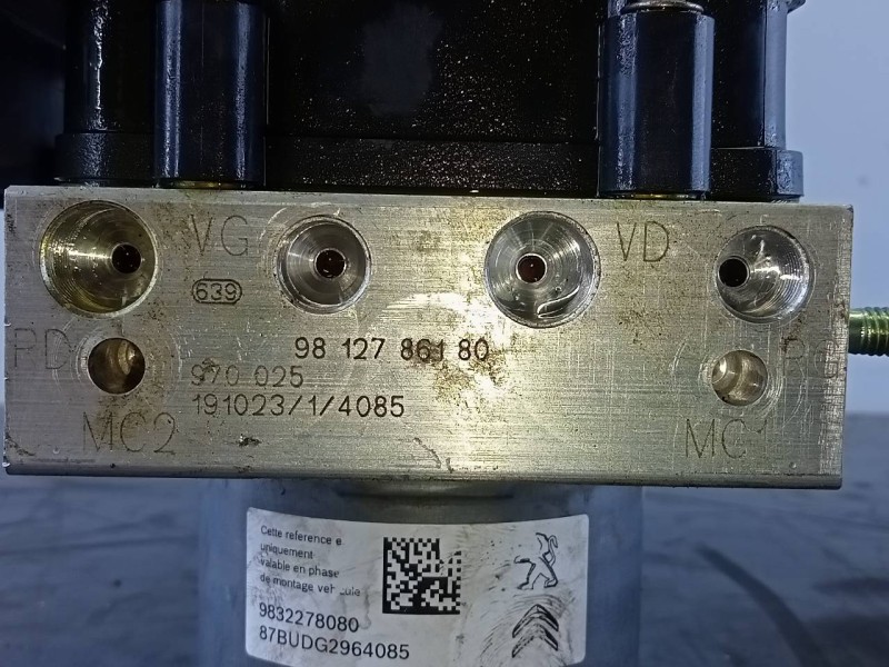 Recambio de abs para peugeot 3008 gt line referencia OEM IAM 9832278080 2265106539 P3-B8-22-4