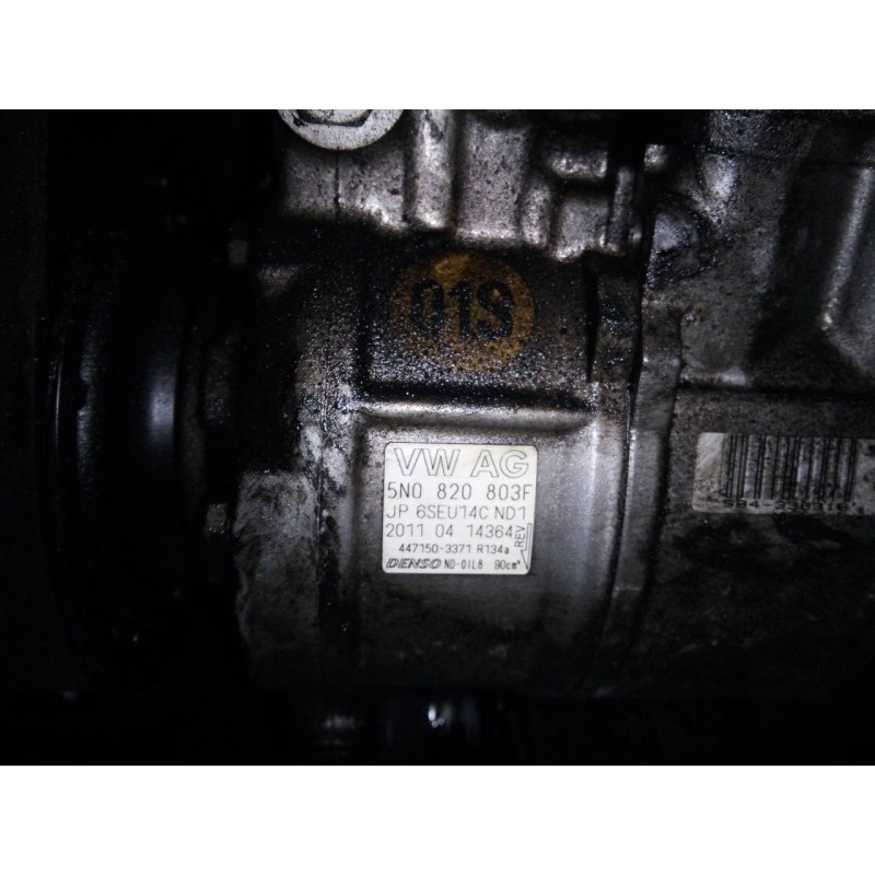 Recambio de compresor aire acondicionado para volkswagen golf vi (5k1) advance bluemotion referencia OEM IAM 5N0820803F  