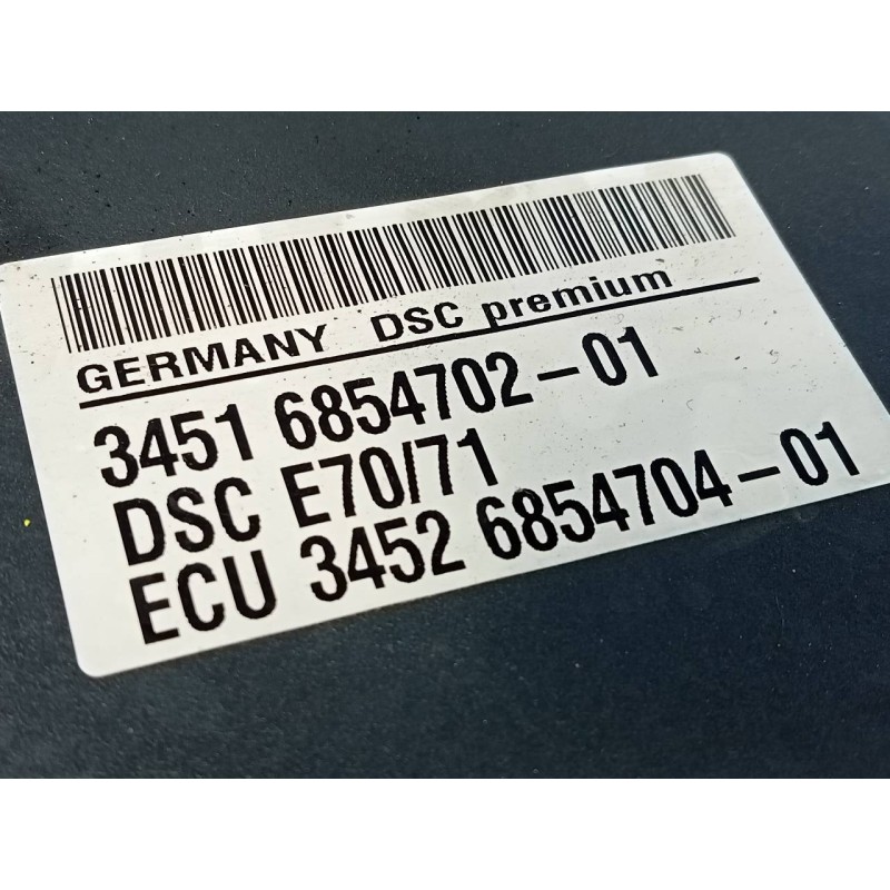 Recambio de abs para bmw x5 (e70) xdrive40d referencia OEM IAM 34516780126 0265250396 P3-B8-29-2