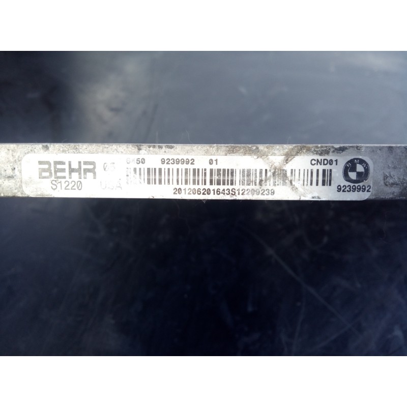 Recambio de condensador / radiador aire acondicionado para bmw x5 (e70) xdrive40d referencia OEM IAM 9239992 6650923999201 P2-A4