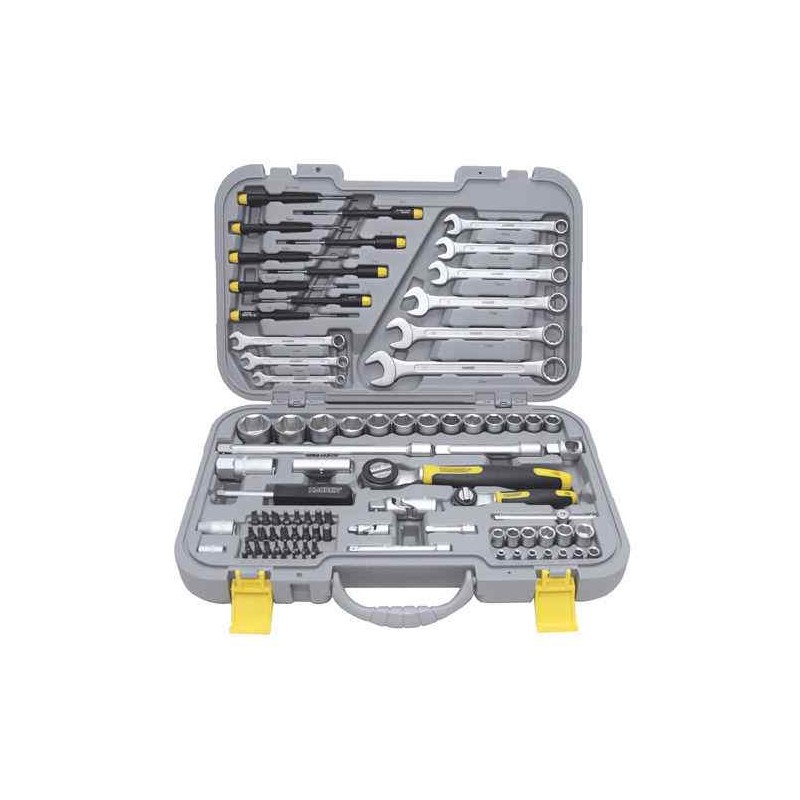 Recambio de juego herramientas de carraca para universal herramientas juego herramientas 91piezas cromo vanadio con maletín refe