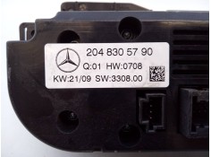 Recambio de mando climatizador para mercedes-benz clase c (w204) berlina c 200 cdi (204.007) referencia OEM IAM 2048305790  E3-A 2