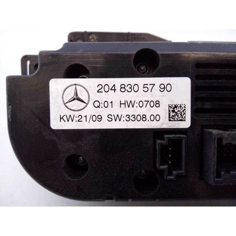 Recambio de mando climatizador para mercedes-benz clase c (w204) berlina c 200 cdi (204.007) referencia OEM IAM 2048305790  E3-A
