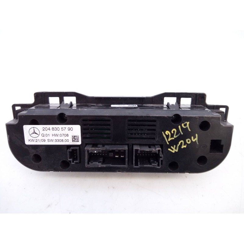 Recambio de mando climatizador para mercedes-benz clase c (w204) berlina c 200 cdi (204.007) referencia OEM IAM 2048305790  E3-A