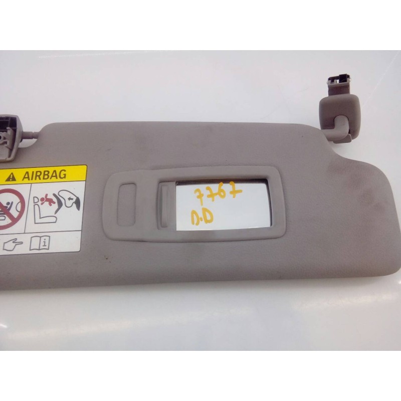 Recambio de parasol derecho para bmw serie x1 (f48) sdrive18d referencia OEM IAM   E1-A3-3-2