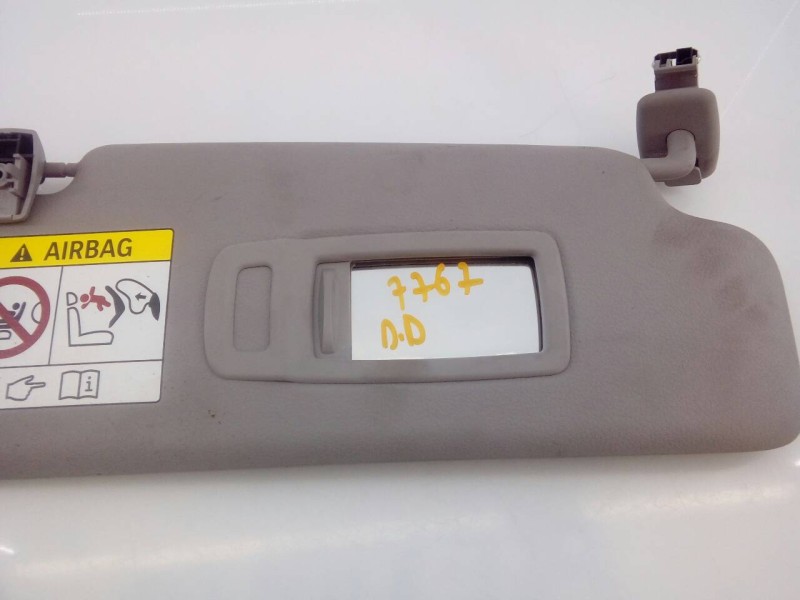 Recambio de parasol derecho para bmw serie x1 (f48) sdrive18d referencia OEM IAM   E1-A3-3-2