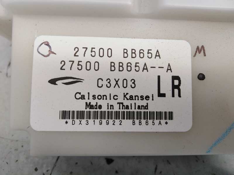 Recambio de mando climatizador para nissan qashqai (j10) acenta referencia OEM IAM 27500BB65A DX319922BB65A E3-B4-31-3
