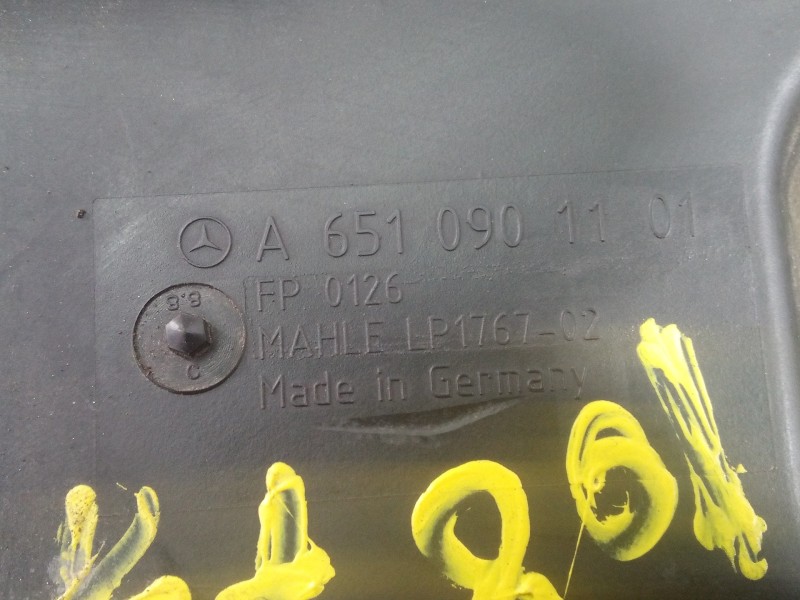 Recambio de filtro aire para mercedes-benz clase e (w212) lim. 250 cdi blueefficiency (212.003) referencia OEM IAM A6510901101  