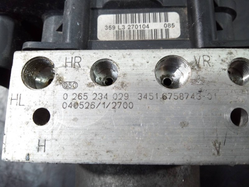 Recambio de abs para bmw serie 5 berlina (e60) 525i referencia OEM IAM 0265234029 3451675874301 P3-B8-27-4
