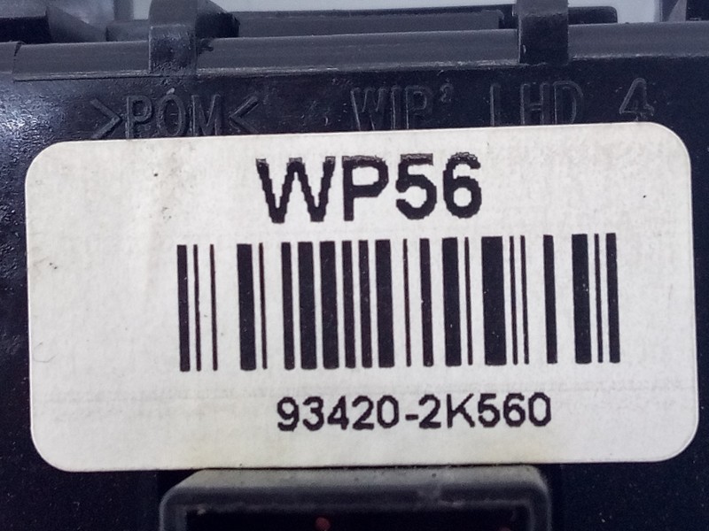 Recambio de mando limpia para hyundai ix35 style 2wd referencia OEM IAM 934202K560  E3-A3-48-3