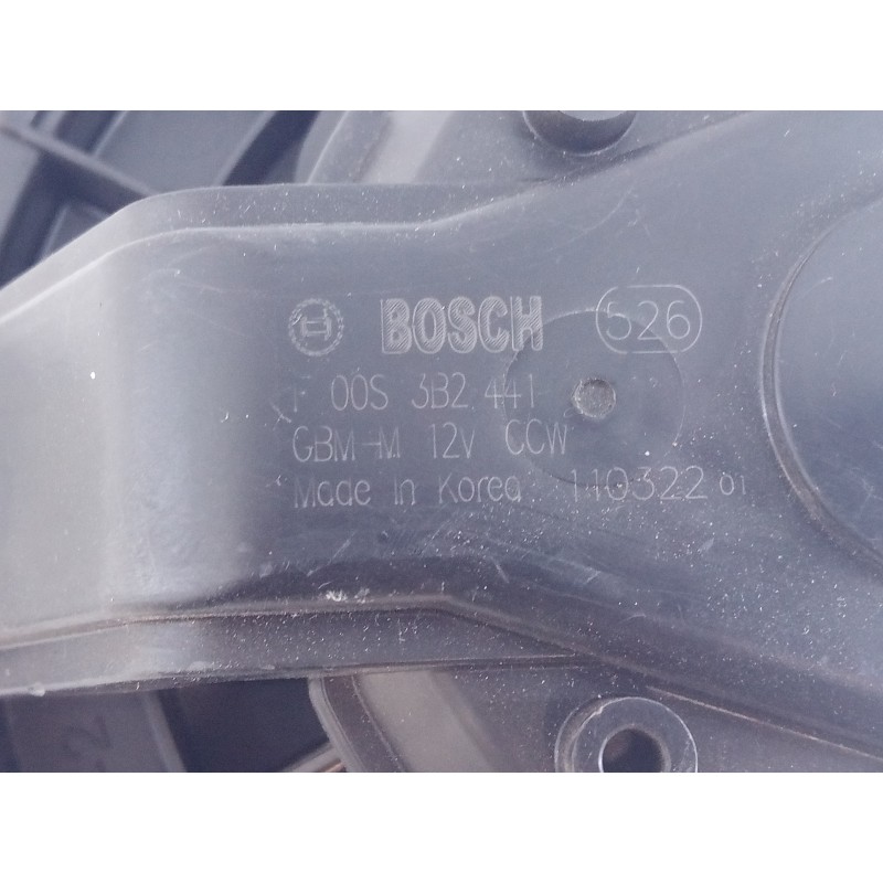 Recambio de ventilador calefaccion para hyundai ix35 style 2wd referencia OEM IAM 110322 F00S3B2441 E2-B5-29-2