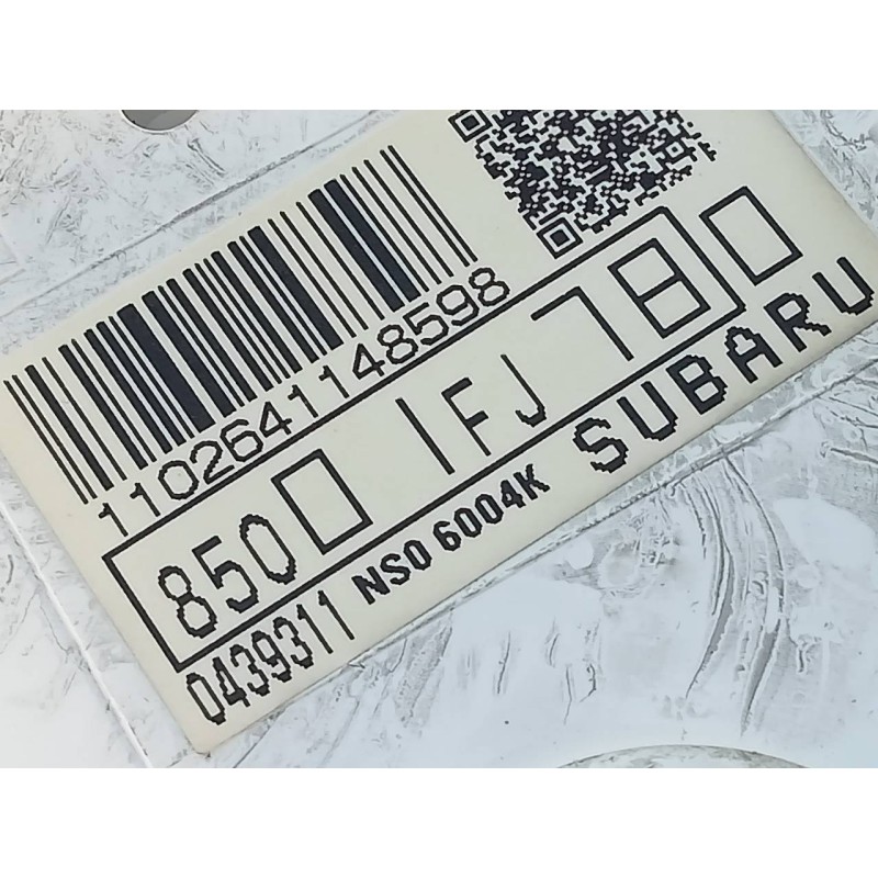 Recambio de cuadro instrumentos para subaru xv exclusive referencia OEM IAM 85001FJ780  E3-B6-27-2