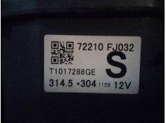 Recambio de ventilador calefaccion para subaru xv exclusive referencia OEM IAM 72210FJ032   2