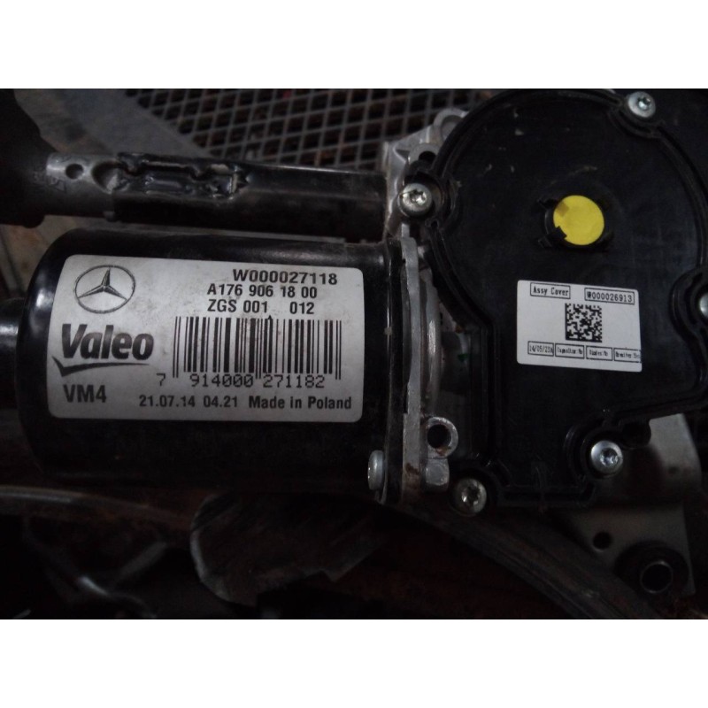 Recambio de motor limpia delantero para mercedes-benz clase a (w176) a 180 cdi blueefficiency (176.012) referencia OEM IAM A1769