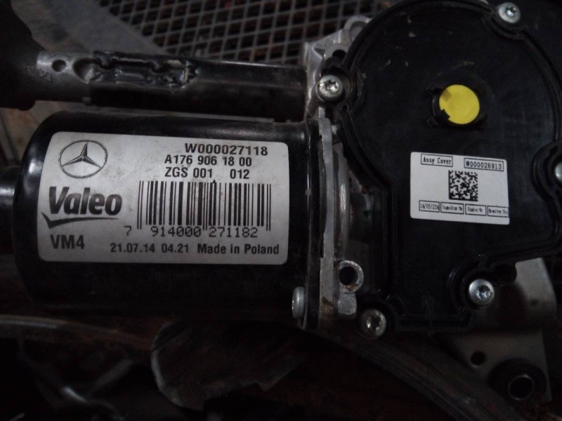 Recambio de motor limpia delantero para mercedes-benz clase a (w176) a 180 cdi blueefficiency (176.012) referencia OEM IAM A1769