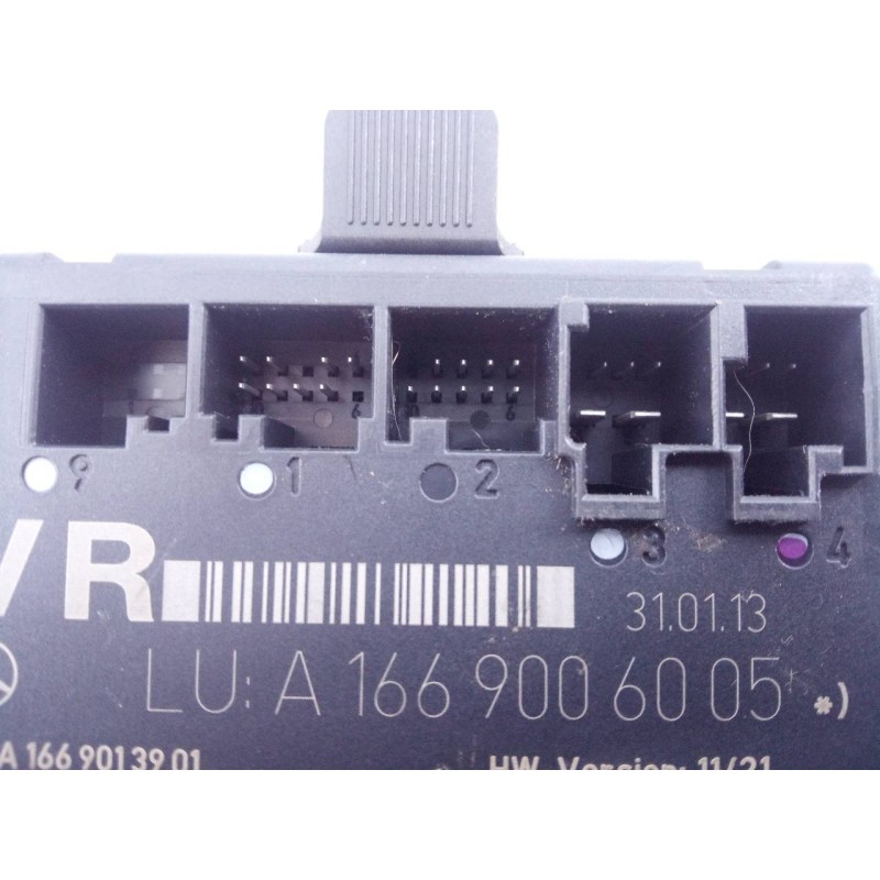 Recambio de modulo electronico para mercedes-benz clase b (w246) b 180 cdi be (246.200) referencia OEM IAM A1669006005  E3-1-10-